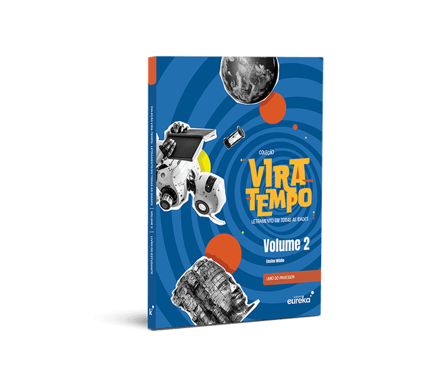 Vira-tempo: Letramento em todas as idades - Volume 2 - Ensino Médio - livro do educador