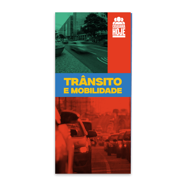 5 Folhetos informativos - Trânsito e Mobilidade