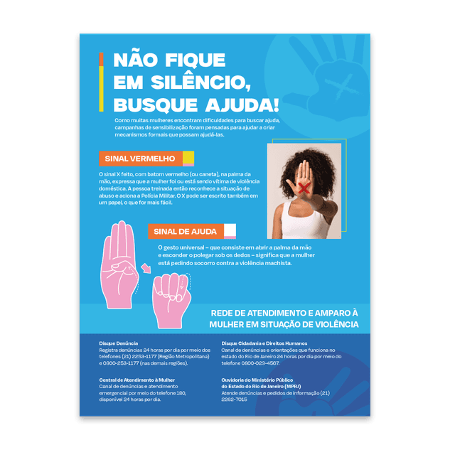 Cartaz Educativo - Direitos da Mulher