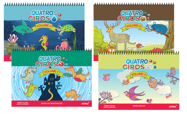 QUATRO GIROS – Seres da Água – Volume 3 (Pré-escola)