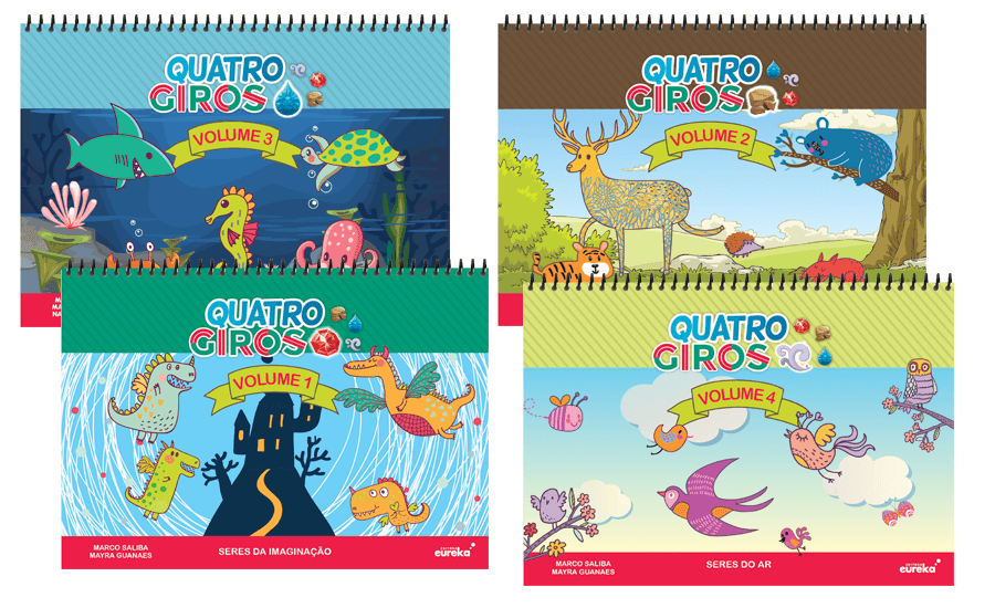 QUATRO GIROS – Seres da Imaginação – Volume 1 (Creche)