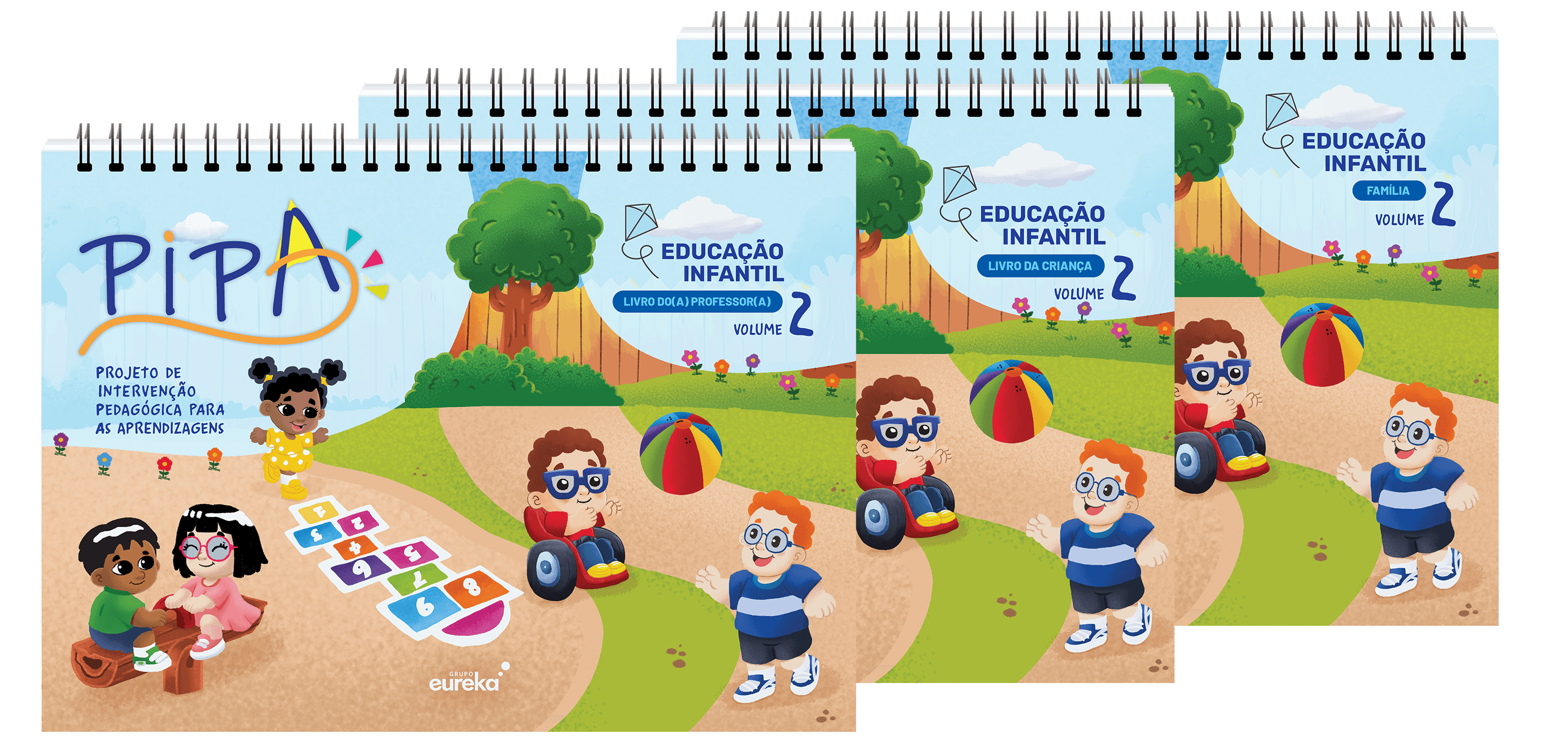 PIPA - Ed. Infantil - Volume 2 - livro da criança + livro do professor + livro da família