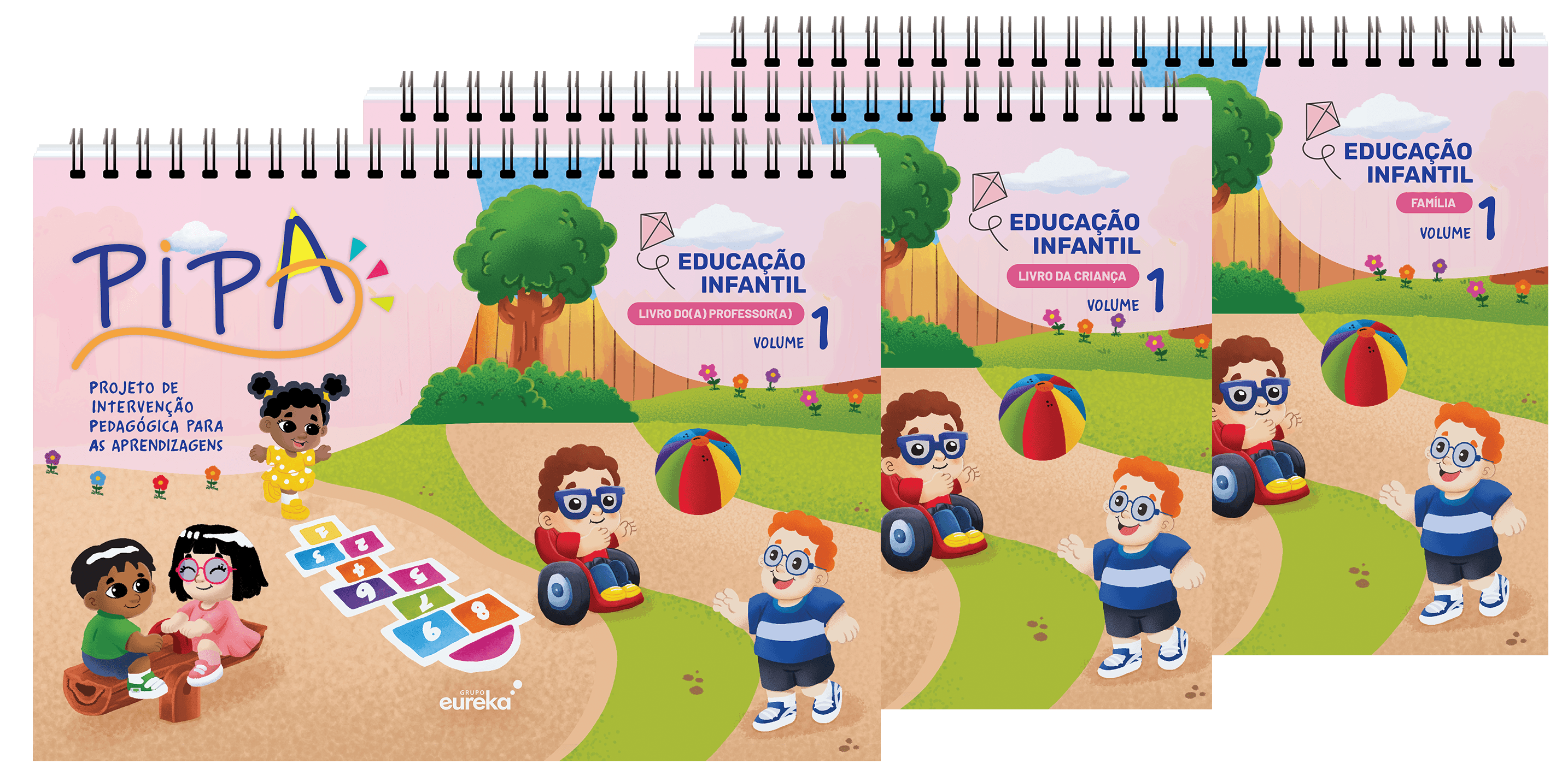 PIPA - Ed. Infantil - Volume 1 - livro da criança + livro do professor + livro da família