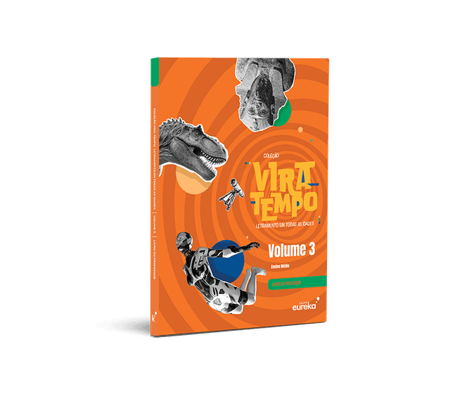 Vira-tempo: Letramento em todas as idades - Volume 3 - Ensino Médio - livro do educador