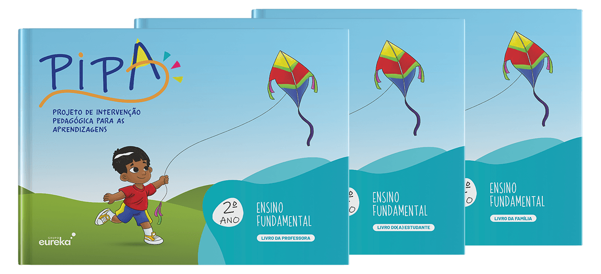 PIPA (Projeto de Intervenção Pedagógica para as Aprendizagens) - Volume 2 - Anos Iniciais - livro do estudante + livro do professor + livro da família