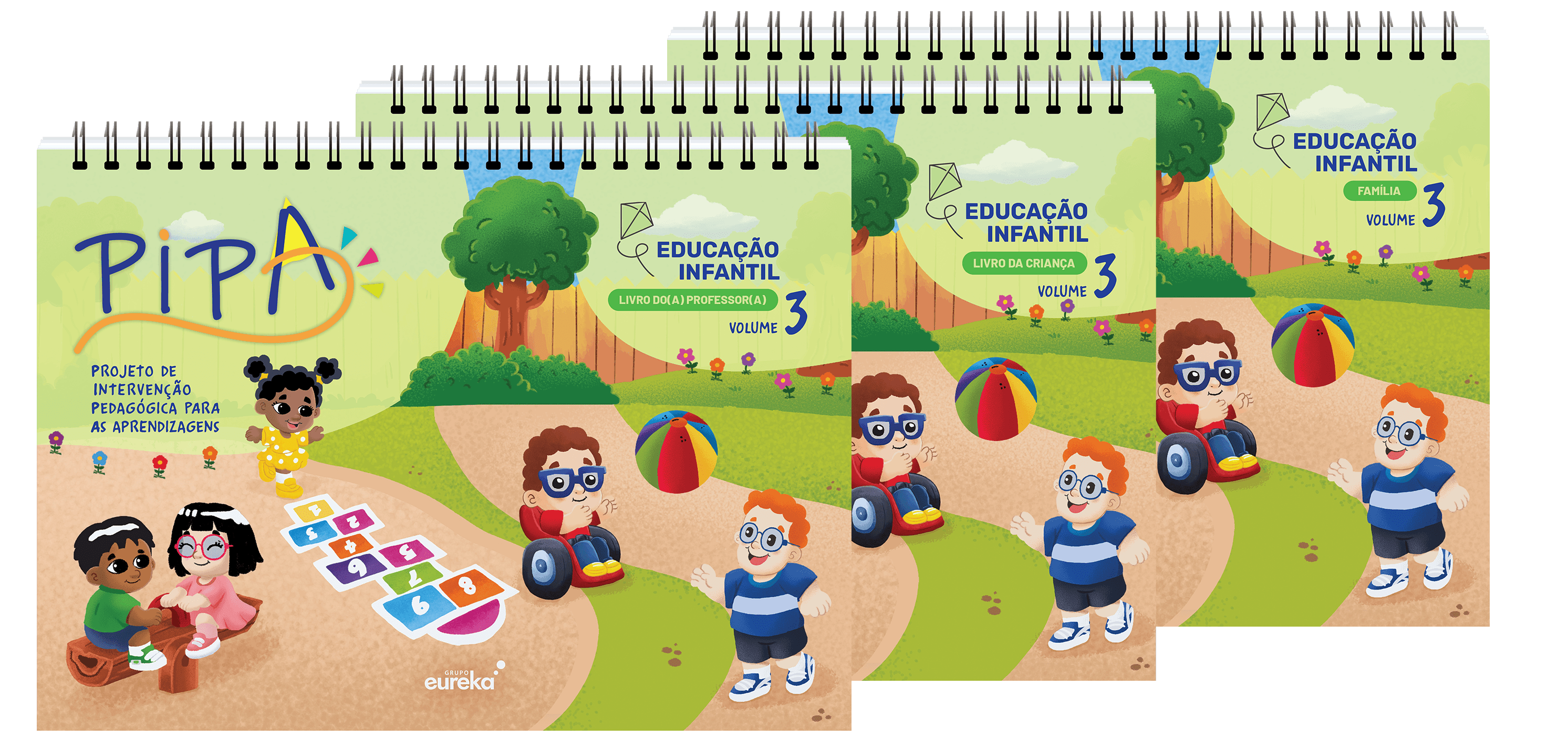 PIPA - Ed. Infantil - Volume 3 - livro da criança + livro do professor + livro da família