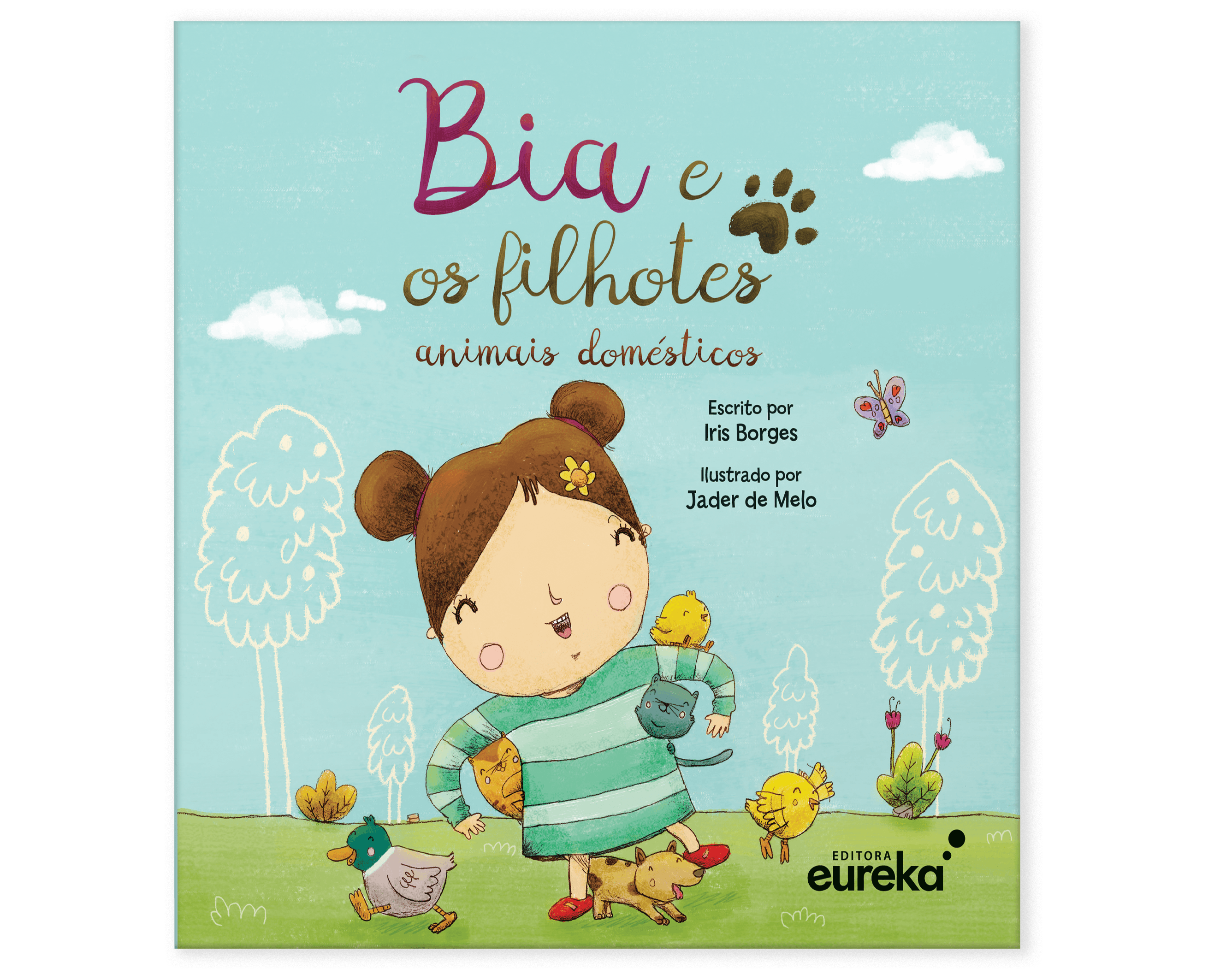 Bia e os filhotes Animais domésticos